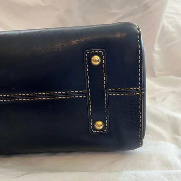 Dooney and Bourke Florentine Cameron satchel - Navy - Picture 10 of 11